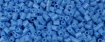 (image for) TOHO Size 1/2 Bugle Bead. 2mm Length-Cornflower Blue Opaque. 100 Gram Bag