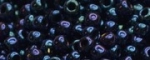 (image for) TOHO Size 11/o Round Seed Bead-Navy Blue Iris Metallic. 11T82-100