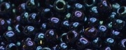 (image for) TOHO Size 11/o Round Seed Bead-Navy Blue Iris Metallic. 11T82-100