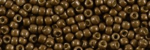 (image for) TOHO Size 11/o Round Seed Bead-Bronze Matte PermaFinish. 11TPF594F-100