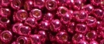 (image for) TOHO Size 11/o Round Seed Bead-Hot Pink Galvanized PermaFinish. 11TPF563-100