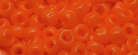 (image for) TOHO Size 15/o Round Seed Bead-Bright Orange Opaque #15T50A-100