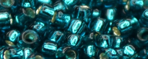 (image for) TOHO Size 15/o Round Seed Bead-Blue Zircon Silver Lined. 15T27BD-100