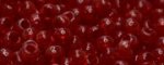 (image for) TOHO Size 11/o Round Seed Bead-Dark Ruby Transparent. 11T5C-100