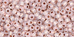 (image for) TOHO Size 11/o Round Seed Bead-Copper Lined Opal. 11T741-100