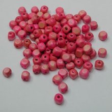 (image for) 5mm Wood Cube-Pink