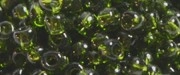 (image for) TOHO Size 11/o Round Seed Bead-Olivine Transparent. 11T940-250