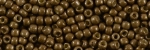 (image for) TOHO Size 11/o Round Seed Bead-Bronze Matte PermaFinish. 11TPF594F-100