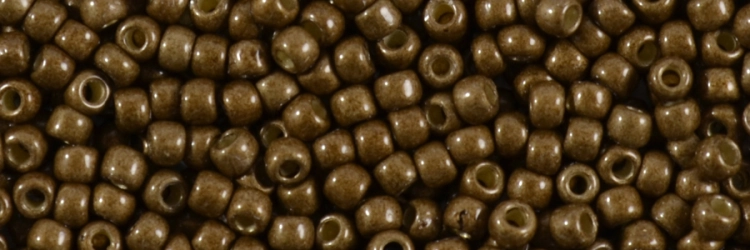 (image for) TOHO Size 11/o Round Seed Bead-Bronze Matte PermaFinish. 11TPF594F-100