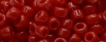 (image for) TOHO Size 15/o Round Seed Bead-Light Red Opaque. 15T45A-100