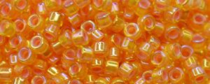 (image for) TOHO Aiko-Light Pink Lined Topaz Rainbow TB-1827-50