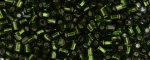 (image for) TOHO Size 8/o Hexagon Shape Seed Bead-Olivine Silver Lined * 250 Gram Bag