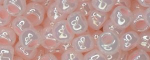 (image for) TOHO Size 8/o Round Seed Bead-Light Pink Ceylon Pearl. 8T145-250