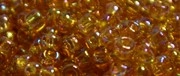 (image for) TOHO Size 11/o Round Seed Bead-Dark Topaz Transparent Rainbow. 11T162C-250