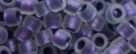 (image for) TOHO Aiko-Metallic Purple Lined Crystal Rainbow Matte TB-265FM-50