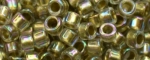 (image for) TOHO Aiko-Grey Lined Light Amber Rainbow TB-1801-100