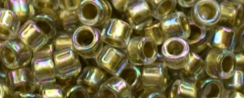 (image for) TOHO Aiko-Grey Lined Light Amber Rainbow TB-1801-100