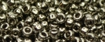 (image for) TOHO Size 15/o Round Seed Bead-Tarnished Silver Metallic. 15T711-100