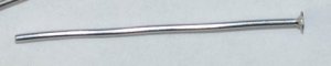 (image for) Stainless Steel - Headpin 25x 0.7mm - 500pk
