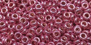 (image for) TOHO 8/o Demi Round, Rose Galvanized PermaFinish, color #8TD-PF553-50