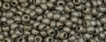 (image for) TOHO Size 11/o Round Seed Bead-Dull Steel Matte. 11T566-100
