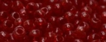 (image for) TOHO Size 11/o Round Seed Bead-Dark Ruby Transparent. 11T5C-100