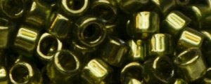 TOHO Aiko-Olive Green Gold Luster TB-324-50 (image for) TOHO Aiko-Olive Green Gold Luster TB-324-50