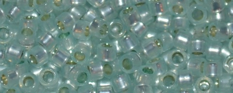 (image for) TOHO Aiko-Light Aqua Opal Silver Lined PermaFinish TB-PF2116-50