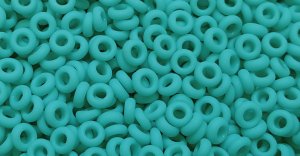 (image for) TOHO 11/o Demi Precision Round Seed Bead, Turquoise Matte Opaque, color # 11TD-55F-50