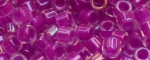 (image for) TOHO Aiko-Neon Magenta Lined Crystal Transparent TB-790-50