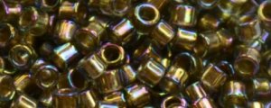 (image for) TOHO Aiko-Bronze Lined Black Diamond Rainbow TB-999-50
