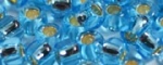 (image for) TOHO 6/o Round Seed Bead-Light Aqua Silver Lined. 6T23-250