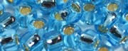 (image for) TOHO 6/o Round Seed Bead-Light Aqua Silver Lined. 6T23-250