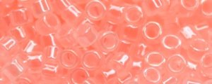 TOHO Aiko-Neon Salmon Ceylon Pearl TB-830-50 (image for) TOHO Aiko-Neon Salmon Ceylon Pearl TB-830-50