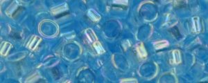 TOHO Aiko-Light Aqua Transparent Rainbow TB-163-50 (image for) TOHO Aiko-Light Aqua Transparent Rainbow TB-163-50