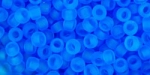 (image for) TOHO Size 8/o Round Seed Bead-Dark Aqua Transparent Matte. 8T3CF-250