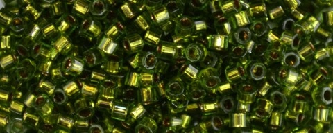 (image for) TOHO Aiko Hexagon-Copper Lined Olivine TBC-742-50