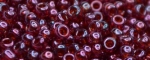 (image for) TOHO Size 15/o Round Seed Bead-Cranberry Gold Luster #15T332-100