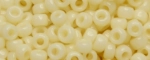 (image for) TOHO Size 15/o Round Seed Bead-Cream Opaque. 15T51-100