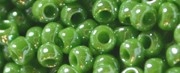 (image for) TOHO Size 11/o Round Seed Bead-Kelly Green Opaque Luster. 11T130-250
