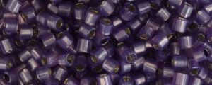 (image for) TOHO Size 8/o Hexagon Shape Seed Bead-Lavender Opal Silver Lined. * 100 Gram Bag