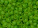 (image for) TOHO 6/o Round Seed Bead-Lime Lined Jonquil Matte. 6T306FM-100