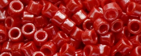 (image for) TOHO Aiko-Red Opaque Luster TB-125-50