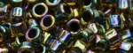 (image for) TOHO Aiko-Black Lined Topaz Rainbow TB-245-50