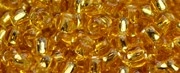 (image for) TOHO Size 8/o Round Seed Bead-Topaz Silver Lined. 8T22B-250