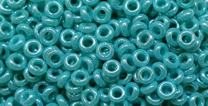TOHO 11/o Demi Precision Round Seed Bead, Turquoise Opaque Rainbow, color # 11TD-413-50 (image for) TOHO 11/o Demi Precision Round Seed Bead, Turquoise Opaque Rainbow, color # 11TD-413-50