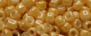 (image for) TOHO Size 15/o Round Seed Bead-Butterscotch Opaque Luster. 15T123D-100