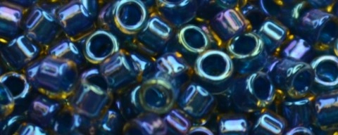 (image for) TOHO Aiko-Dark Blue Lined Amber Transparent TB-929-50