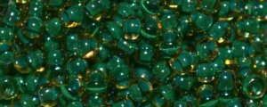 TOHO 11/o Round Seed Bead-Teal Lined Topaz Rainbow #11T1830-250 (image for) TOHO 11/o Round Seed Bead-Teal Lined Topaz Rainbow #11T1830-250