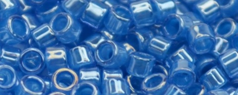 (image for) TOHO Aiko-Royal Blue Lined Aqua Luster TB-1055-50